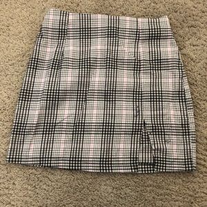 Wild-fable Plaid Skirt